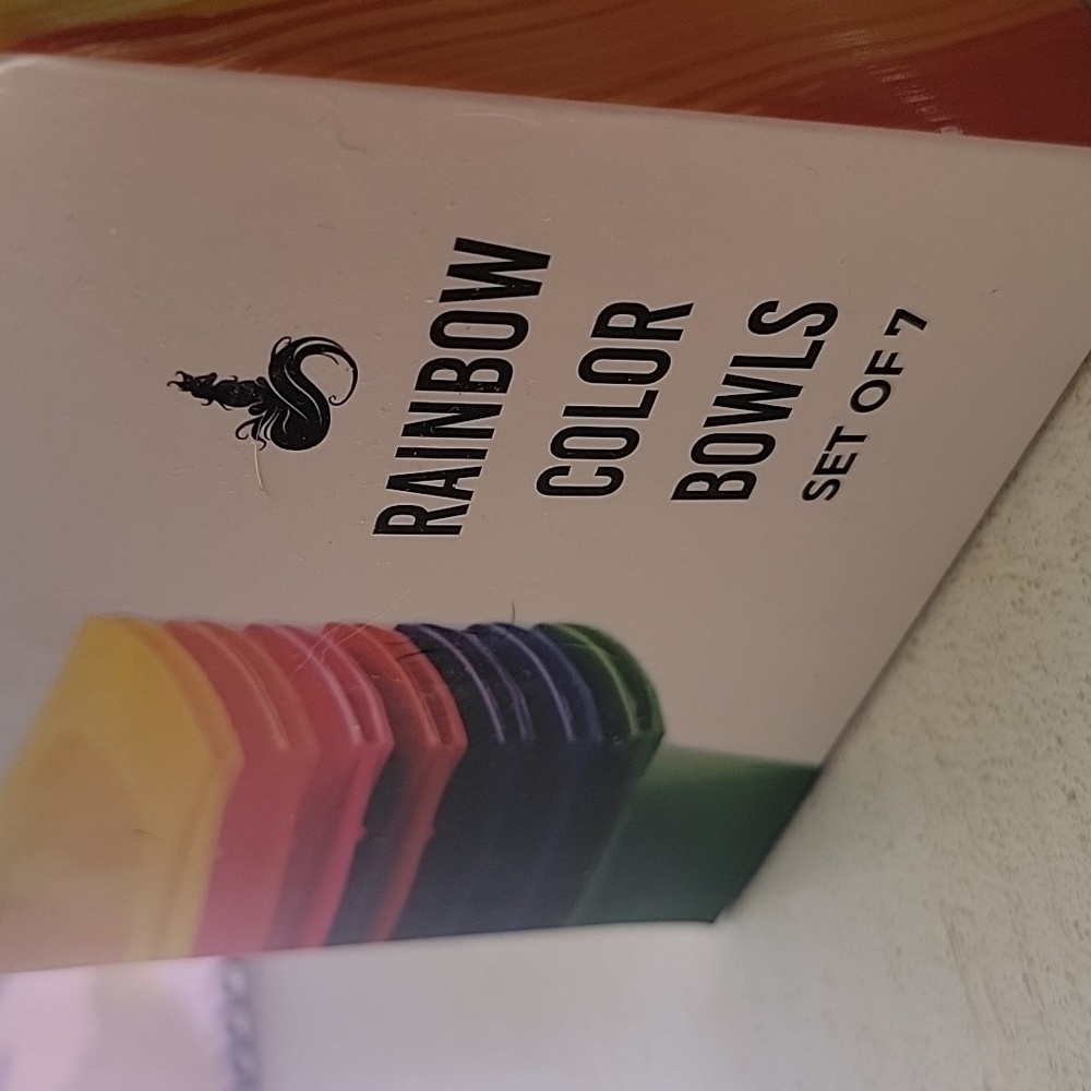 NIB Arctic Fox Rainbow Tint Bowl Set - Picture 2 of 3